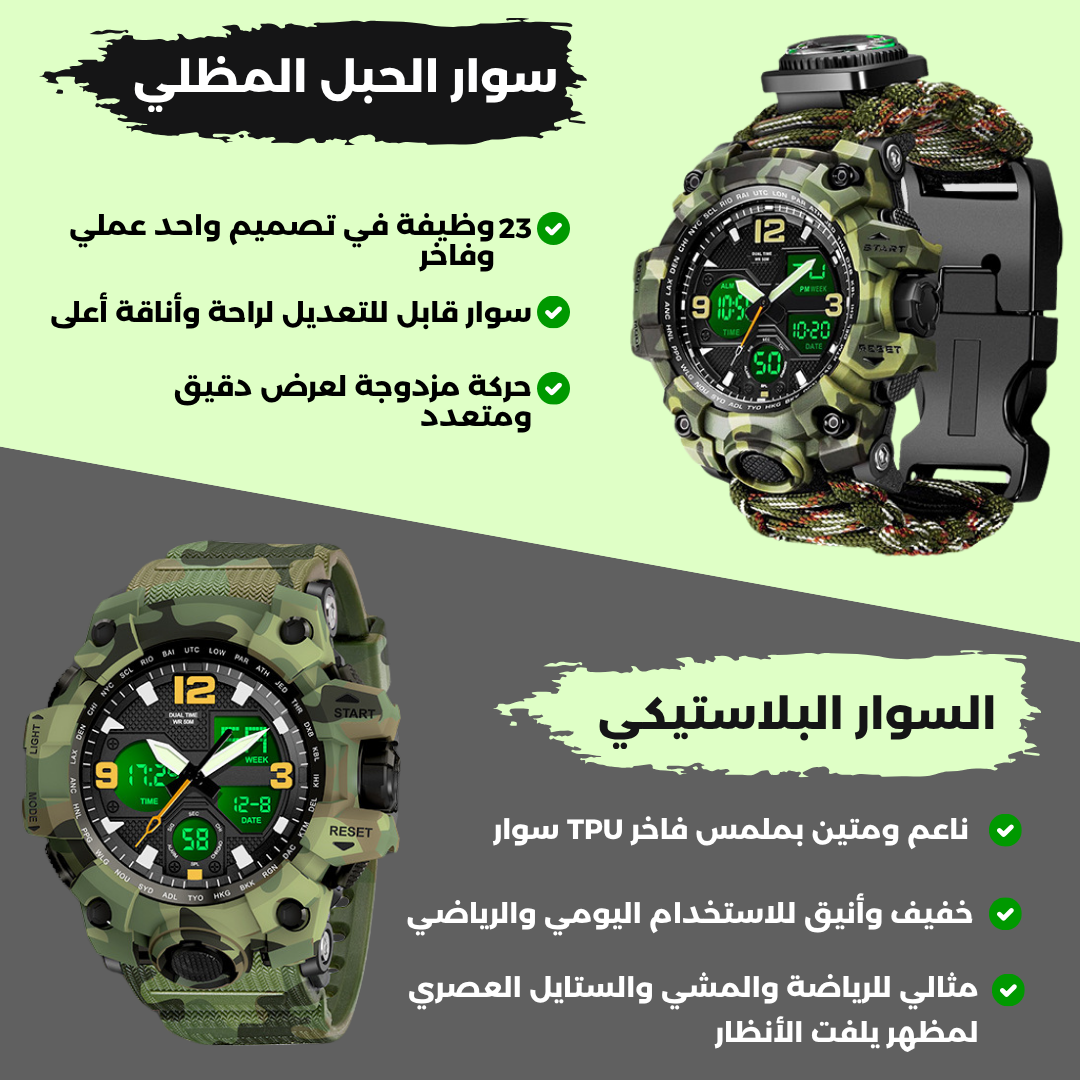 ساعة الرمال – الإصدار الصحراوي الاحترافي