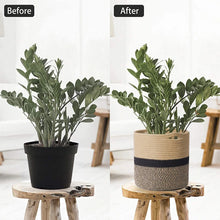 Load image into Gallery viewer, Handmade cotton Eco-friendly flower pot
